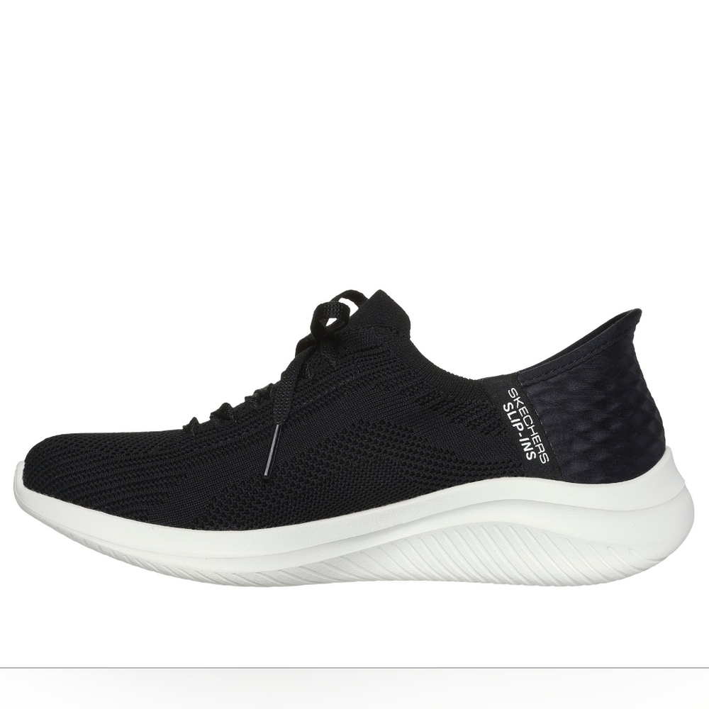 Skechers Ultra Flex 3.0 Slip-Ins Black with White sole Sneakers - Picture 5 of 9
